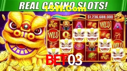 Jackpots e promoções na Bet03